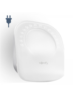 Somfy Connected Raumthermostat verdrahtet